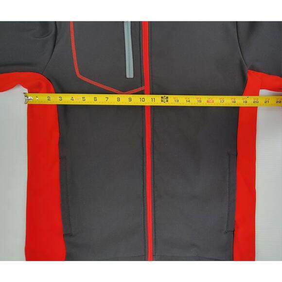 Boardroom Mobil 1 Racing Jacket Black Red Full Zip‎ Pegasus Logo Two Tone Medium - Picture 5 of 12